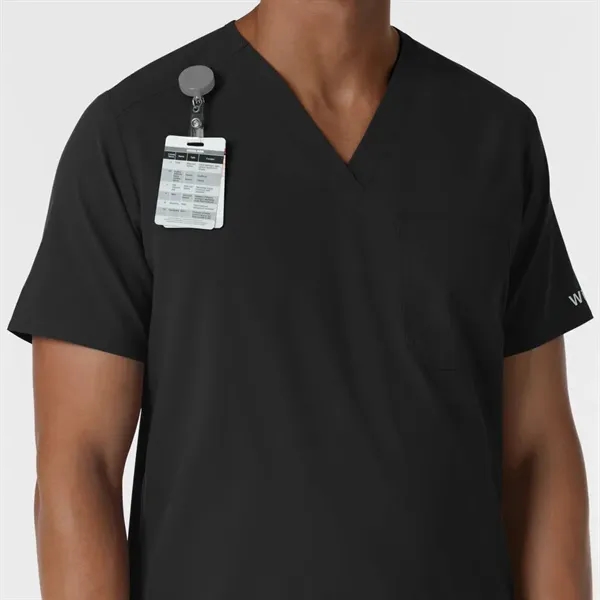 Wonder Wink Nurtur Men's V-Neck Scrub Top - Wonder Wink Nurtur Men's V-Neck Scrub Top - Image 5 of 12
