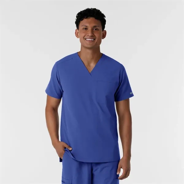 Wonder Wink Nurtur Men's V-Neck Scrub Top - Wonder Wink Nurtur Men's V-Neck Scrub Top - Image 9 of 12