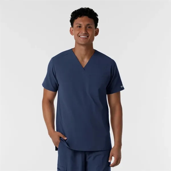 Wonder Wink Nurtur Men's V-Neck Scrub Top - Wonder Wink Nurtur Men's V-Neck Scrub Top - Image 10 of 12