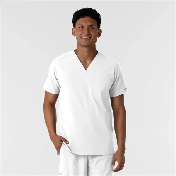 Wonder Wink Nurtur Men's V-Neck Scrub Top - Wonder Wink Nurtur Men's V-Neck Scrub Top - Image 12 of 12