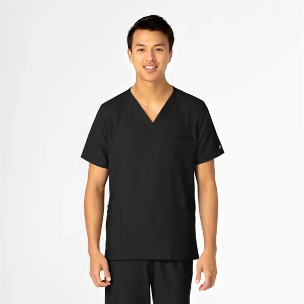 WonderWink W123 Unisex 4 Pocket Utility Scrub Top - WonderWink W123 Unisex 4 Pocket Utility Scrub Top - Image 0 of 15