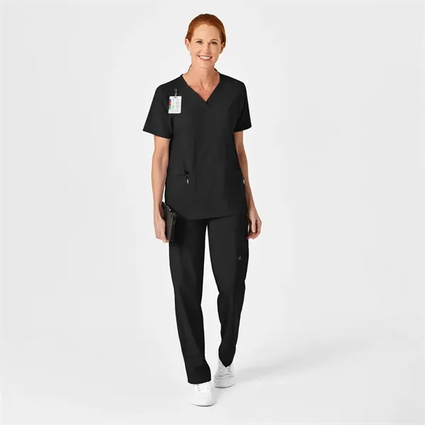 WonderWink W123 Unisex 4 Pocket Utility Scrub Top - WonderWink W123 Unisex 4 Pocket Utility Scrub Top - Image 7 of 15
