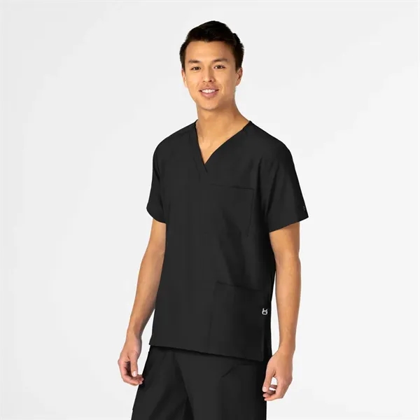 WonderWink W123 Unisex 4 Pocket Utility Scrub Top - WonderWink W123 Unisex 4 Pocket Utility Scrub Top - Image 6 of 15
