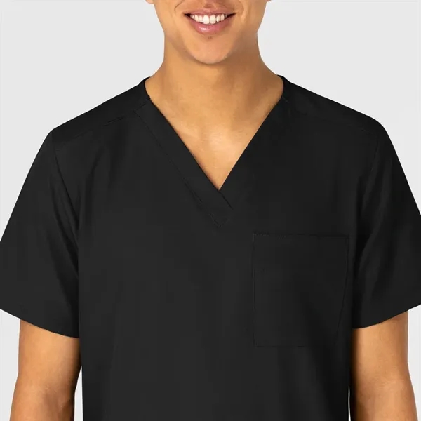 WonderWink W123 Unisex 4 Pocket Utility Scrub Top - WonderWink W123 Unisex 4 Pocket Utility Scrub Top - Image 5 of 15