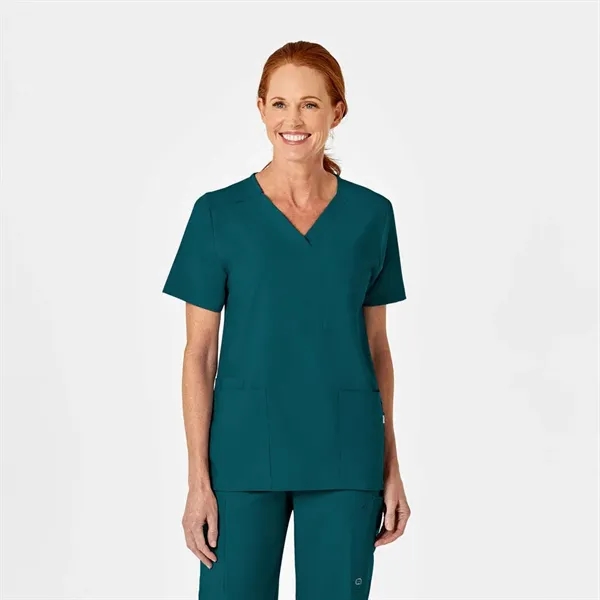 WonderWink W123 Unisex 4 Pocket Utility Scrub Top - WonderWink W123 Unisex 4 Pocket Utility Scrub Top - Image 8 of 15