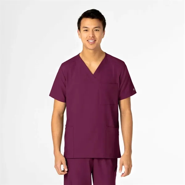 WonderWink W123 Unisex 4 Pocket Utility Scrub Top - WonderWink W123 Unisex 4 Pocket Utility Scrub Top - Image 15 of 15