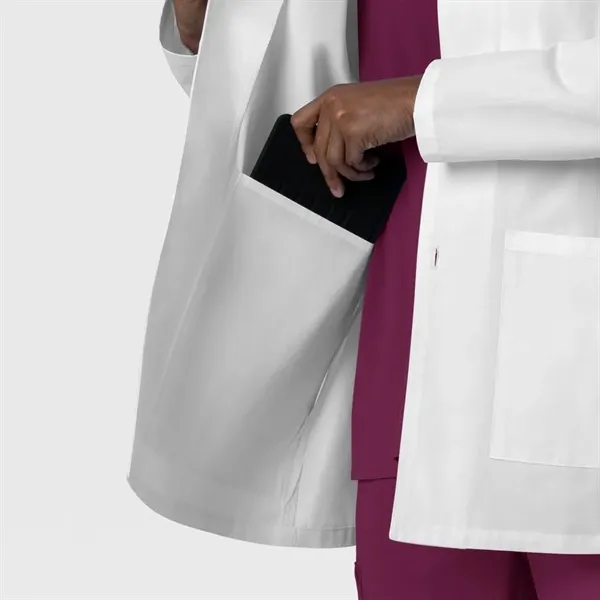 Wink Scrubs Unisex Iconic Lab Coat - Wink Scrubs Unisex Iconic Lab Coat - Image 3 of 8