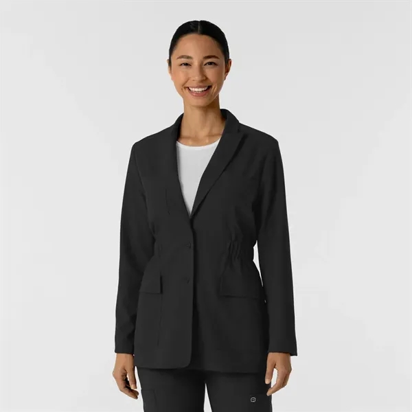 WonderWink Women's Blazer Short Lab Coat - WonderWink Women's Blazer Short Lab Coat - Image 0 of 10