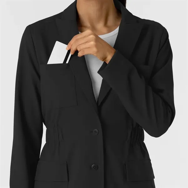 WonderWink Women's Blazer Short Lab Coat - WonderWink Women's Blazer Short Lab Coat - Image 5 of 10