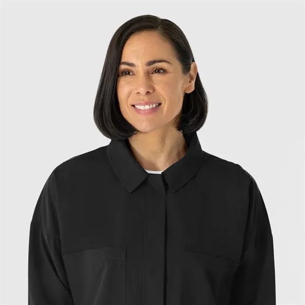Wonder Wink Nurtur Women's Scrub Shirt Jacket - Wonder Wink Nurtur Women's Scrub Shirt Jacket - Image 5 of 8