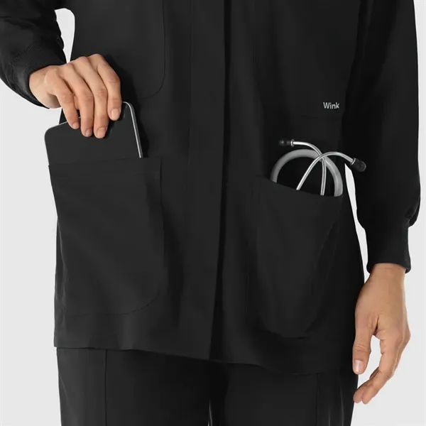Wonder Wink Nurtur Women's Scrub Shirt Jacket - Wonder Wink Nurtur Women's Scrub Shirt Jacket - Image 4 of 8
