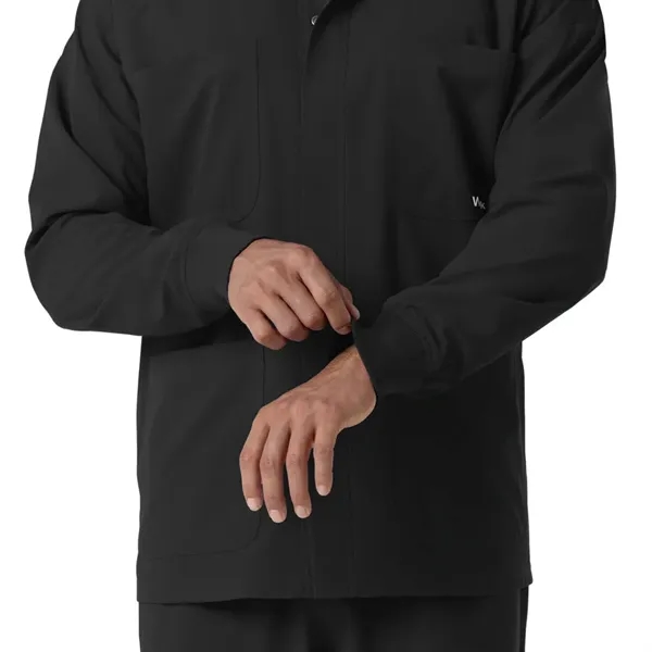 Wonder Wink Nurtur Men's Scrub Shirt Jacket - Wonder Wink Nurtur Men's Scrub Shirt Jacket - Image 3 of 13
