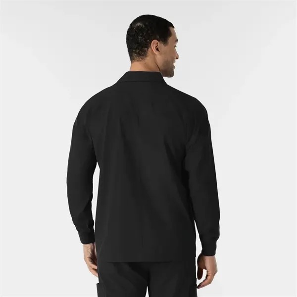 Wonder Wink Nurtur Men's Scrub Shirt Jacket - Wonder Wink Nurtur Men's Scrub Shirt Jacket - Image 1 of 13