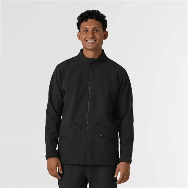 Wonder Wink Layers Men's Soft Shell Scrub Jacket - Wonder Wink Layers Men's Soft Shell Scrub Jacket - Image 0 of 14