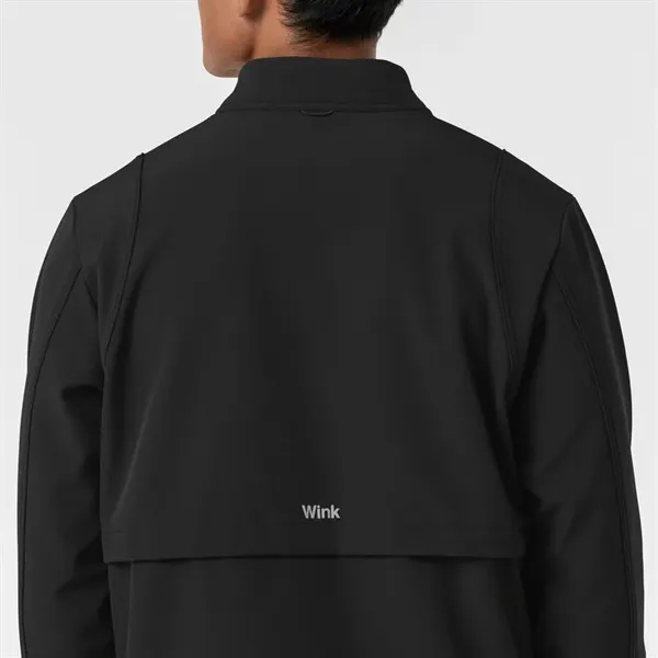 Wonder Wink Layers Men's Soft Shell Scrub Jacket - Wonder Wink Layers Men's Soft Shell Scrub Jacket - Image 2 of 14