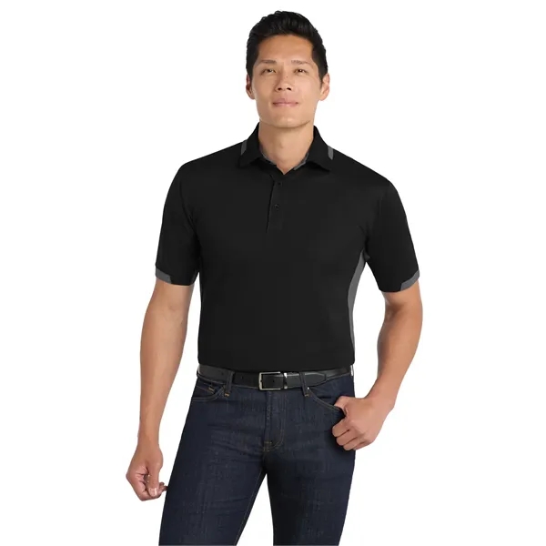 Port Authority Dry Zone Colorblock Ottoman Polo. - Port Authority Dry Zone Colorblock Ottoman Polo. - Image 0 of 19