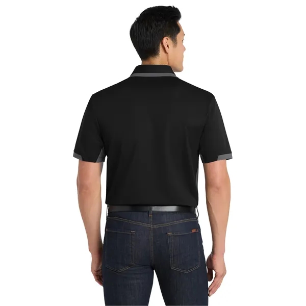 Port Authority Dry Zone Colorblock Ottoman Polo. - Port Authority Dry Zone Colorblock Ottoman Polo. - Image 2 of 19