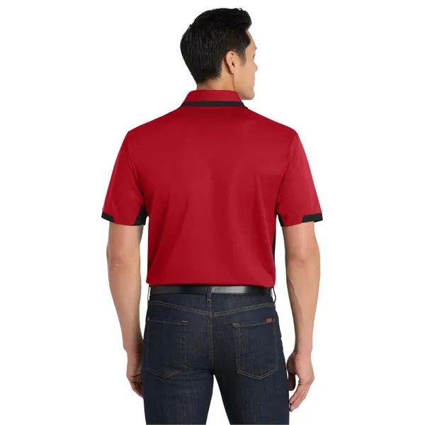Port Authority Dry Zone Colorblock Ottoman Polo. - Port Authority Dry Zone Colorblock Ottoman Polo. - Image 5 of 19