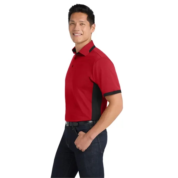 Port Authority Dry Zone Colorblock Ottoman Polo. - Port Authority Dry Zone Colorblock Ottoman Polo. - Image 7 of 19