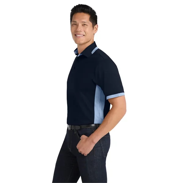 Port Authority Dry Zone Colorblock Ottoman Polo. - Port Authority Dry Zone Colorblock Ottoman Polo. - Image 11 of 19