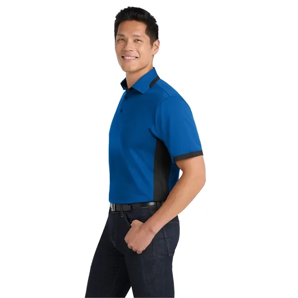 Port Authority Dry Zone Colorblock Ottoman Polo. - Port Authority Dry Zone Colorblock Ottoman Polo. - Image 16 of 19