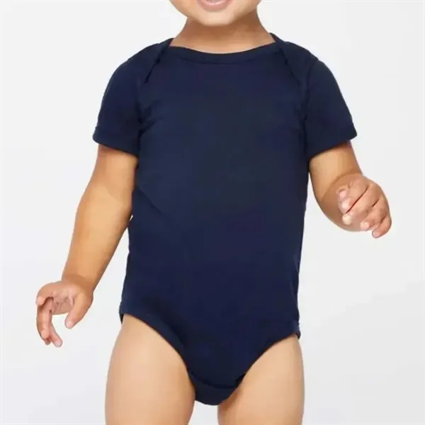 Soft Cotton One Piece Baby Infant Bodysuit - Soft Cotton One Piece Baby Infant Bodysuit - Image 4 of 4