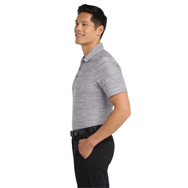 Port Authority Stretch Heather Polo - Port Authority Stretch Heather Polo - Image 7 of 14