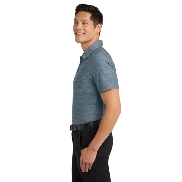 Port Authority Stretch Heather Polo - Port Authority Stretch Heather Polo - Image 12 of 14