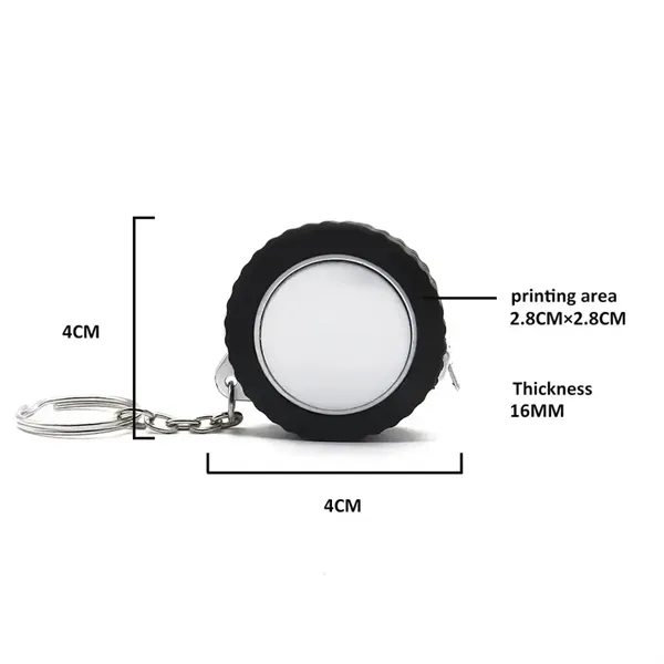 Wheel Style Tape Keychain - Wheel Style Tape Keychain - Image 10 of 17