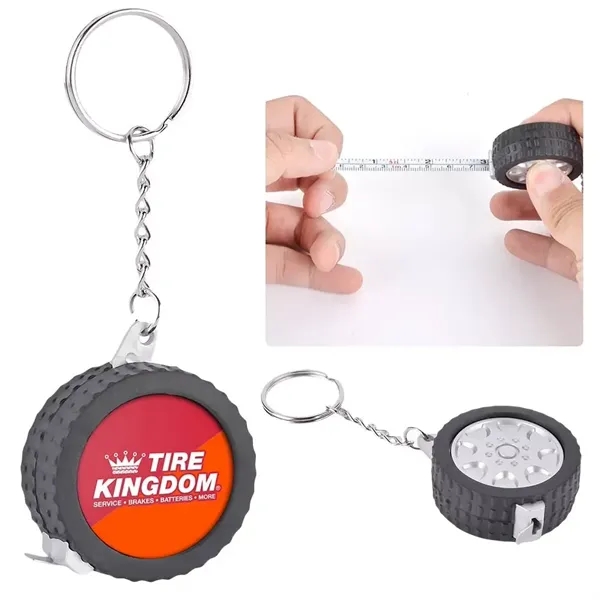 Wheel Style Tape Keychain - Wheel Style Tape Keychain - Image 3 of 17