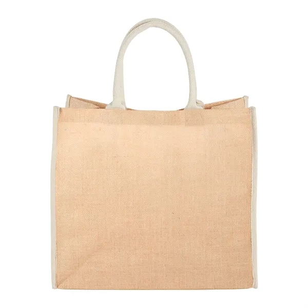 Large Jute Tote - Large Jute Tote - Image 3 of 12