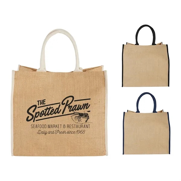 Large Jute Tote - Large Jute Tote - Image 5 of 12