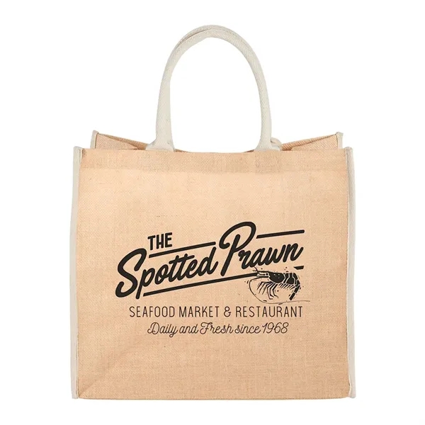 Large Jute Tote - Large Jute Tote - Image 6 of 12