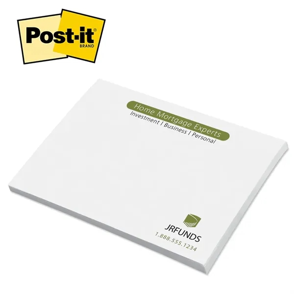 Post-it® Custom Printed Notepad - 3" x 4"
