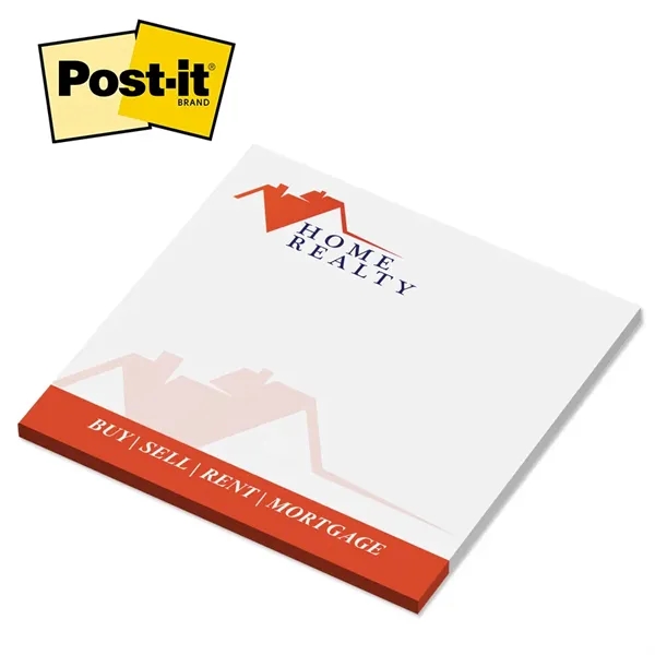 Post-it® Custom Printed Notepad - 4x4
