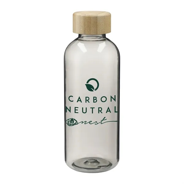 Sona 22oz RPET Bottle w/ FSC® 100% Bamboo lid - Sona 22oz RPET Bottle w/ FSC® 100% Bamboo lid - Image 8 of 8