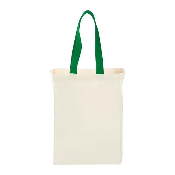 Nebraska 5oz Cotton Canvas Grocery Tote - Nebraska 5oz Cotton Canvas Grocery Tote - Image 3 of 12