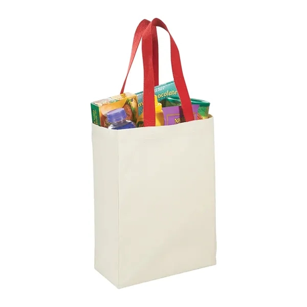Nebraska 5oz Cotton Canvas Grocery Tote - Nebraska 5oz Cotton Canvas Grocery Tote - Image 5 of 12