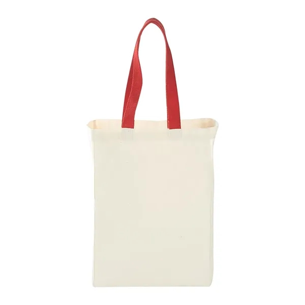 Nebraska 5oz Cotton Canvas Grocery Tote - Nebraska 5oz Cotton Canvas Grocery Tote - Image 6 of 12
