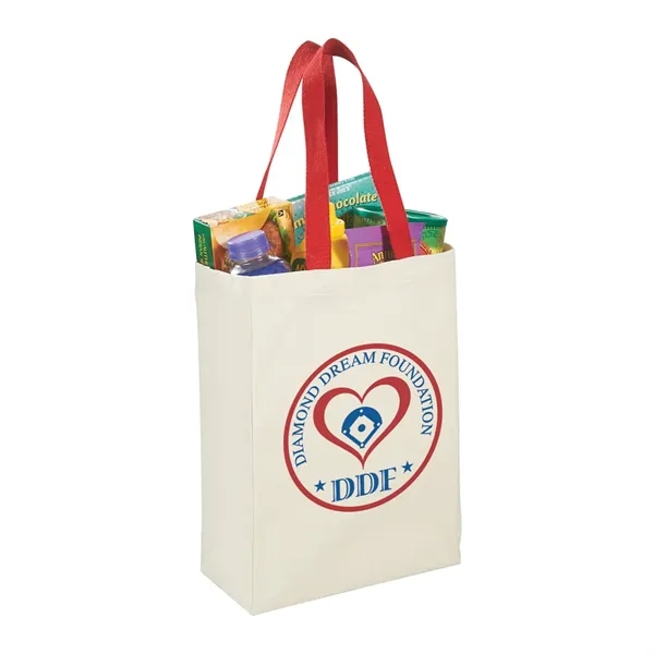 Nebraska 5oz Cotton Canvas Grocery Tote - Nebraska 5oz Cotton Canvas Grocery Tote - Image 8 of 12
