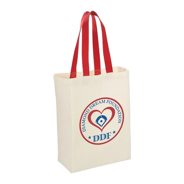 Nebraska 5oz Cotton Canvas Grocery Tote - Nebraska 5oz Cotton Canvas Grocery Tote - Image 9 of 12