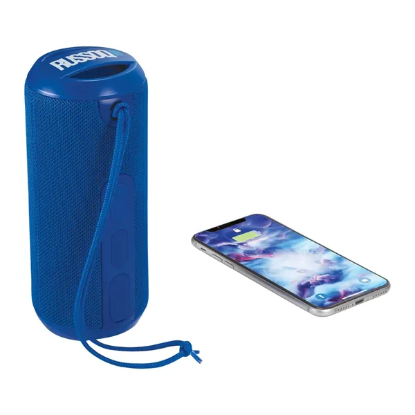 Rugged Fabric Outdoor Waterproof Bluetooth Speaker - Rugged Fabric Outdoor Waterproof Bluetooth Speaker - Image 16 of 17