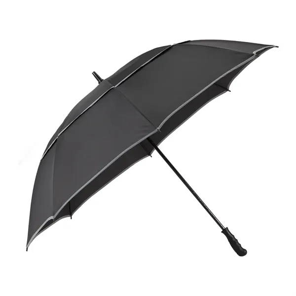 62" RPET Golf Umbrella w/ Reflective Trim - 62" RPET Golf Umbrella w/ Reflective Trim - Image 3 of 27