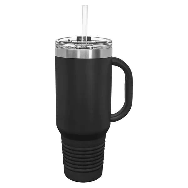 Polar Camel 40oz. Stainless Steel Travel Mug w/ Snap Lid - Polar Camel 40oz. Stainless Steel Travel Mug w/ Snap Lid - Image 5 of 33