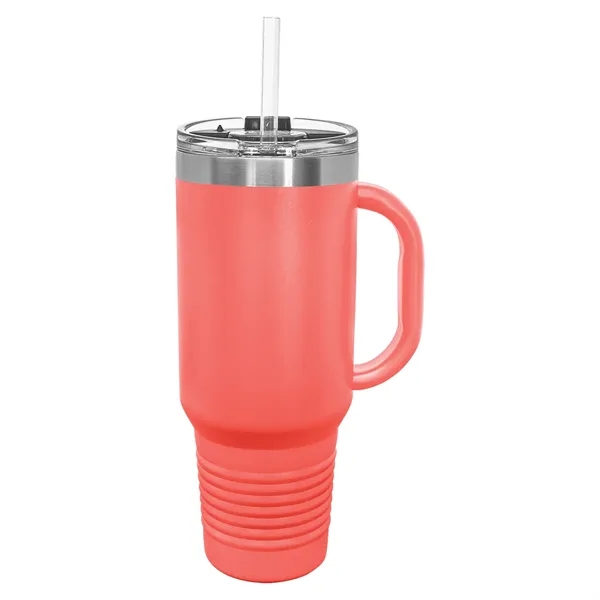 Polar Camel 40oz. Stainless Steel Travel Mug w/ Snap Lid - Polar Camel 40oz. Stainless Steel Travel Mug w/ Snap Lid - Image 7 of 33