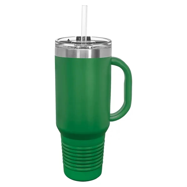 Polar Camel 40oz. Stainless Steel Travel Mug w/ Snap Lid - Polar Camel 40oz. Stainless Steel Travel Mug w/ Snap Lid - Image 9 of 33