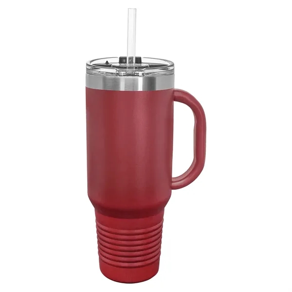 Polar Camel 40oz. Stainless Steel Travel Mug w/ Snap Lid - Polar Camel 40oz. Stainless Steel Travel Mug w/ Snap Lid - Image 15 of 33