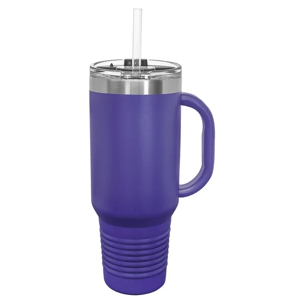 Polar Camel 40oz. Stainless Steel Travel Mug w/ Snap Lid - Polar Camel 40oz. Stainless Steel Travel Mug w/ Snap Lid - Image 25 of 33