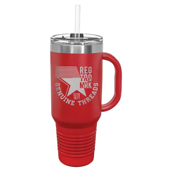 Polar Camel 40oz. Stainless Steel Travel Mug w/ Snap Lid - Polar Camel 40oz. Stainless Steel Travel Mug w/ Snap Lid - Image 26 of 33