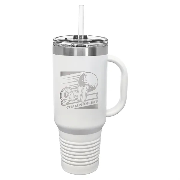 Polar Camel 40oz. Stainless Steel Travel Mug w/ Snap Lid - Polar Camel 40oz. Stainless Steel Travel Mug w/ Snap Lid - Image 30 of 33